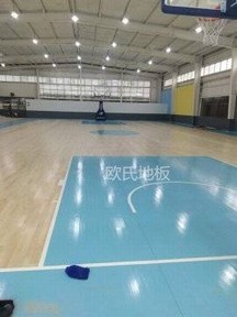 杭州富陽(yáng)區(qū)23籃球館木地板案列