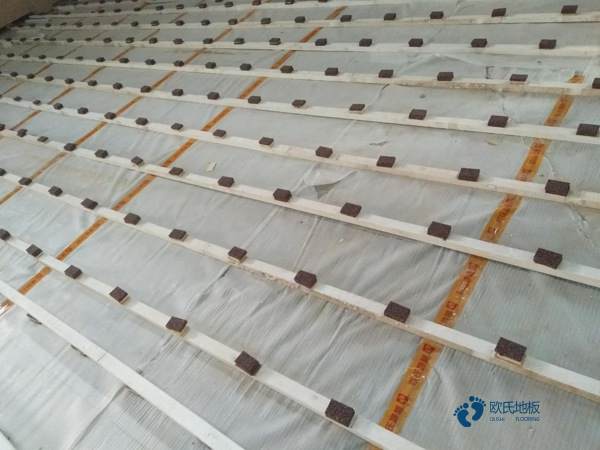 實木籃球體育地板環保嗎