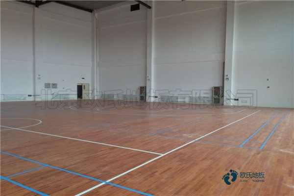 學校籃球場地木地板木紋型