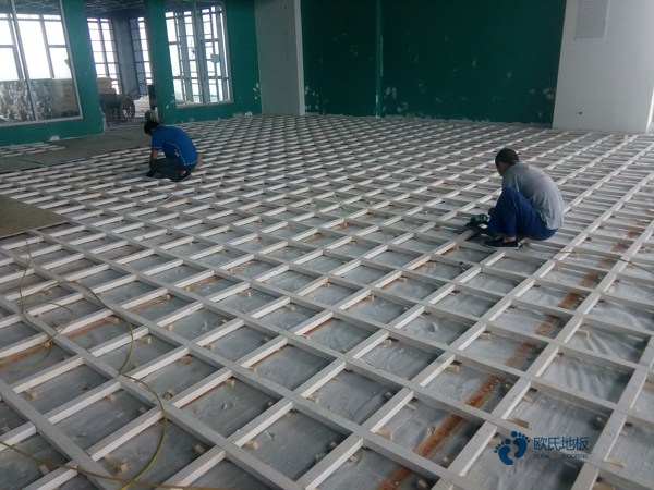 知名運(yùn)動(dòng)木地板施工工藝