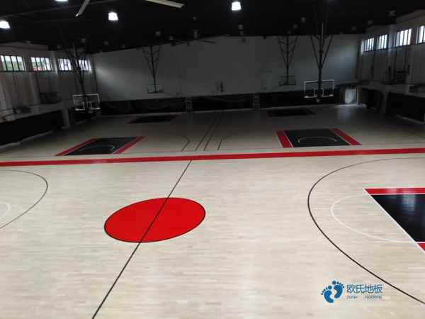 批發體育籃球木地板價格低