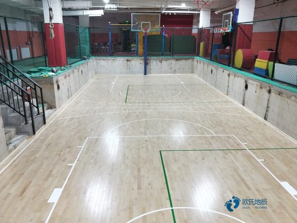 單龍骨體育地板多少錢能下來