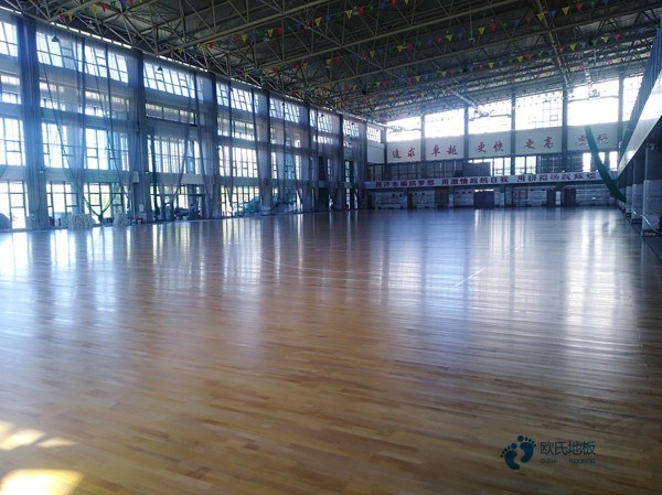 懸浮式體育運動木地板龍骨結構