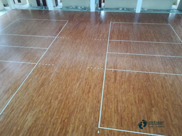 高品質運動體育地板施工費用