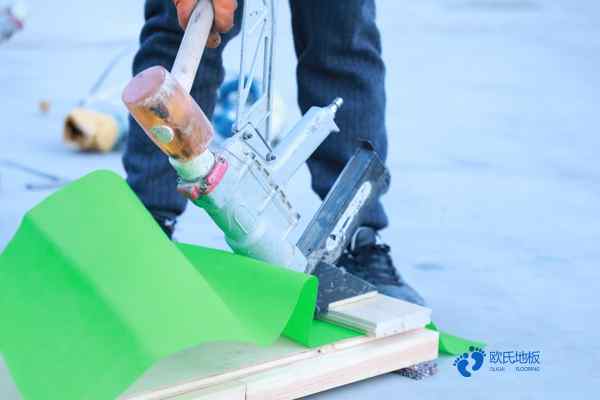 室內運動木地板修復