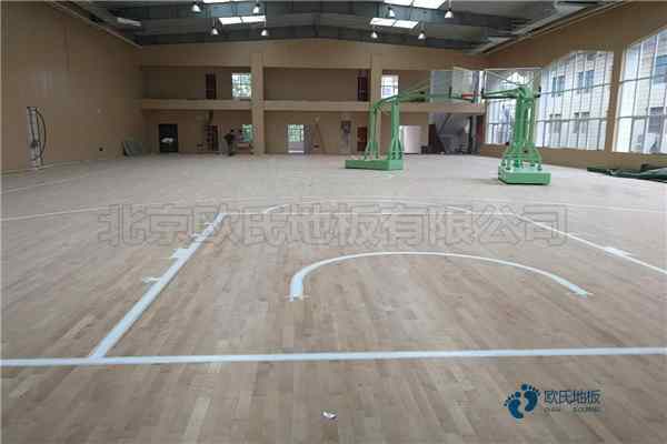 中學運動型地板施工單位1