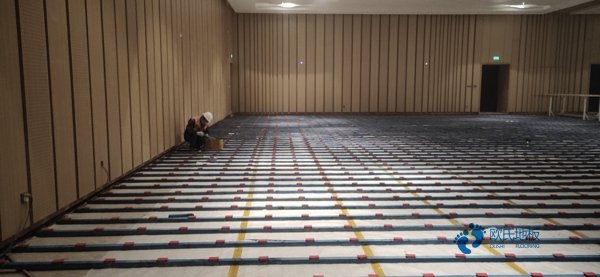 懸浮式體育運動木地板清潔保養