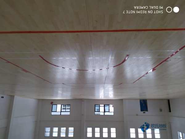 質量好體育場地地板施工3